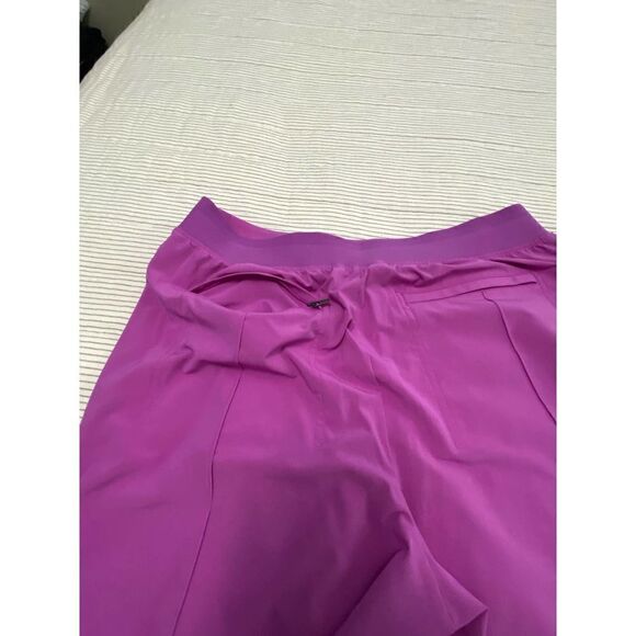 NWOT Athleta Brooklyn Heights Jazzy Purple Pants Size 8 - Picture 2 of 8
